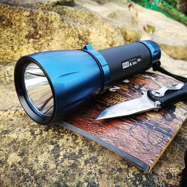 rechargeable diving led flash flashlight with input and output diving 100 m super bright light 1200 lumens
rechargeable diving led flash flashlight with input and output diving 100 m super bright light 1200 lumens