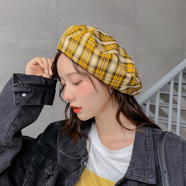 summer and autumn thin breathable plaid hipster painter korean fashion women painter's hat beret beret 's net red hat stylish men, Blue;gray
summer and autumn thin breathable plaid hipster painter korean fashion women painter's hat beret beret 's net red hat stylish men, Blue;gray