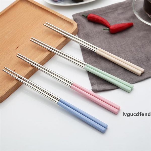 eco-friendly silver chopsticks stainless steel 304 with plastic wheat straw handle 4 colors chinese chopsticks wholesale
eco-friendly silver chopsticks stainless steel 304 with plastic wheat straw handle 4 colors chinese chopsticks wholesale