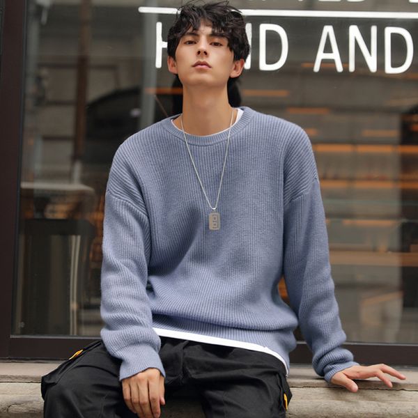men's sweaters men sweater winter o neck fashion trend simple pullover male solid color base brand clothing knitted, White;black
men's sweaters men sweater winter o neck fashion trend simple pullover male solid color base brand clothing knitted, White;black