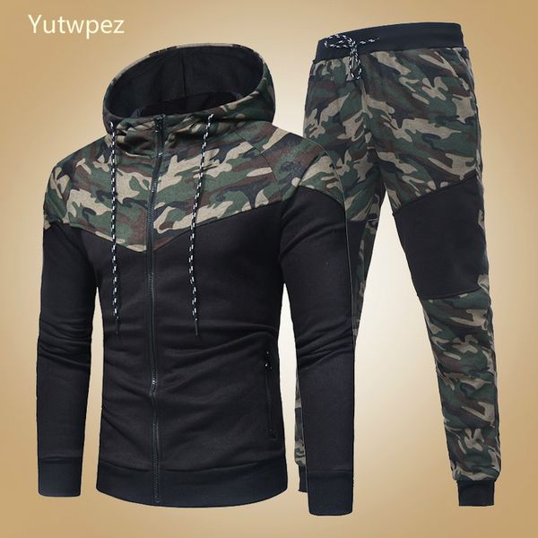 men's tracksuits men causal camouflage patchwork sets camo zipper jacket+pants 2pc tracksuit sportwear hoodies sweatshirt pant suit plu, Gray
men's tracksuits men causal camouflage patchwork sets camo zipper jacket+pants 2pc tracksuit sportwear hoodies sweatshirt pant suit plu, Gray