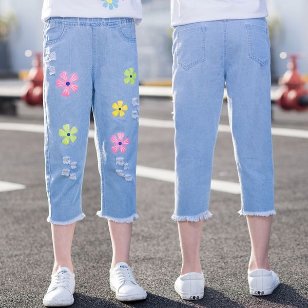 girl thin girl capri 2020 and jeans shorts and jeans new children's pants medium pants summer dress western style shorts, Blue
girl thin girl capri 2020 and jeans shorts and jeans new children's pants medium pants summer dress western style shorts, Blue