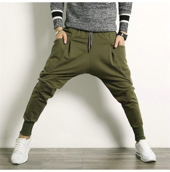 men hip hop harem pants cotton streetwear fashion new casual trousers solid jogger pants side pocket men sweatpants, Black
men hip hop harem pants cotton streetwear fashion new casual trousers solid jogger pants side pocket men sweatpants, Black