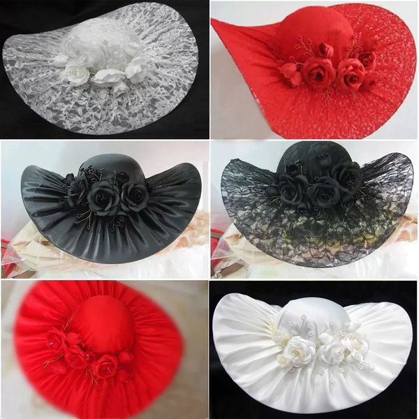 bride's headdress flower veil hair hairpin accessories lace hat large hat pearl lady lace studio accessories, Blue;gray
bride's headdress flower veil hair hairpin accessories lace hat large hat pearl lady lace studio accessories, Blue;gray