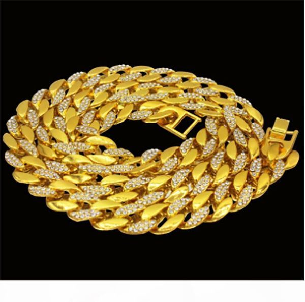 k mens luxury 15mm wide hip hop 18k gold plated iced out cz alloy 30inch cuban link chain necklace fashion jewelry, Silver
k mens luxury 15mm wide hip hop 18k gold plated iced out cz alloy 30inch cuban link chain necklace fashion jewelry, Silver