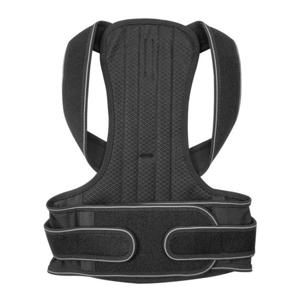 posture corrector back brace shoulder clavicle support trainer for pain relief adjustable slouching hunching belt straightener, Black;gray
posture corrector back brace shoulder clavicle support trainer for pain relief adjustable slouching hunching belt straightener, Black;gray