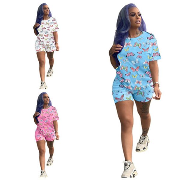 women's 2 piece set casual printed butterfly tongue multicolor short sleeve and shorts fashion two piece suit, Gray
women's 2 piece set casual printed butterfly tongue multicolor short sleeve and shorts fashion two piece suit, Gray