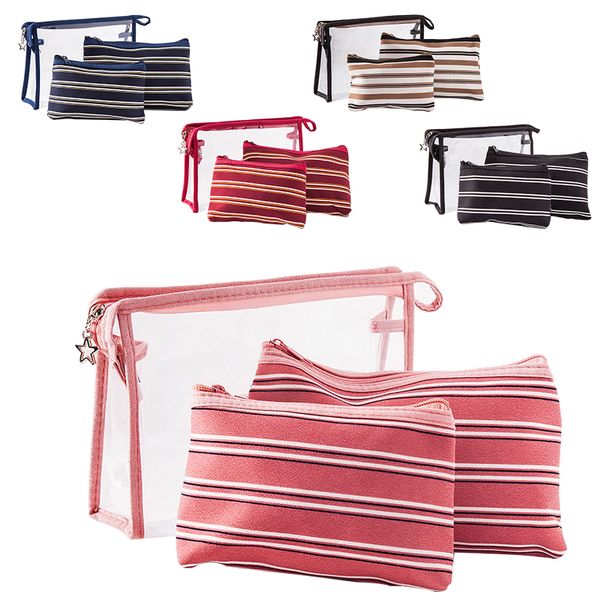 three-piece suit stripe makeup bag organizer for women travel cosmetic bags set waterproof make up pouch toiletry storage bags for girls
three-piece suit stripe makeup bag organizer for women travel cosmetic bags set waterproof make up pouch toiletry storage bags for girls
