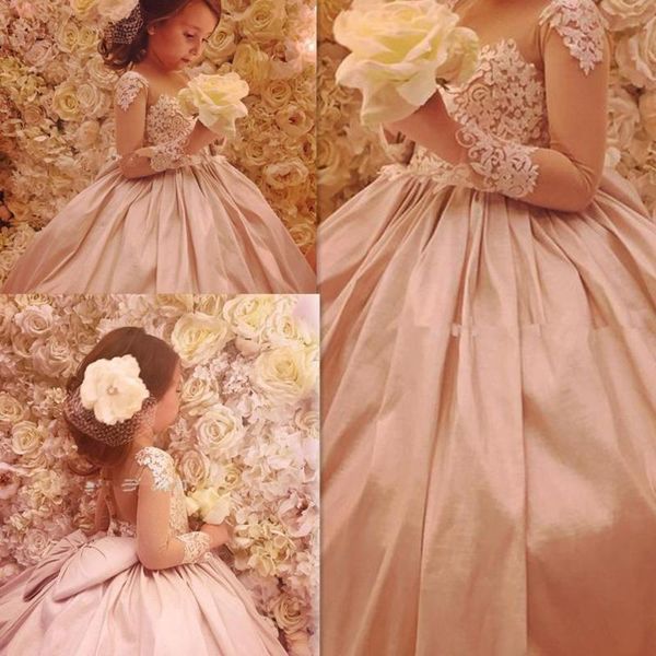 long sleeves first communion pageant gowns flower girls dress ball gowns long sleeve girls birthday dress, Red;yellow
long sleeves first communion pageant gowns flower girls dress ball gowns long sleeve girls birthday dress, Red;yellow