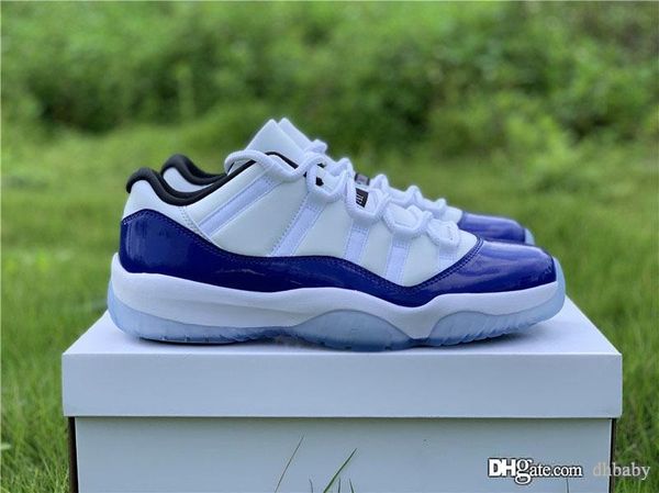 new air authentic 11 low wmns concord basketball shoes 11s men women white black retro athletic sneakers with box av2187-160
new air authentic 11 low wmns concord basketball shoes 11s men women white black retro athletic sneakers with box av2187-160