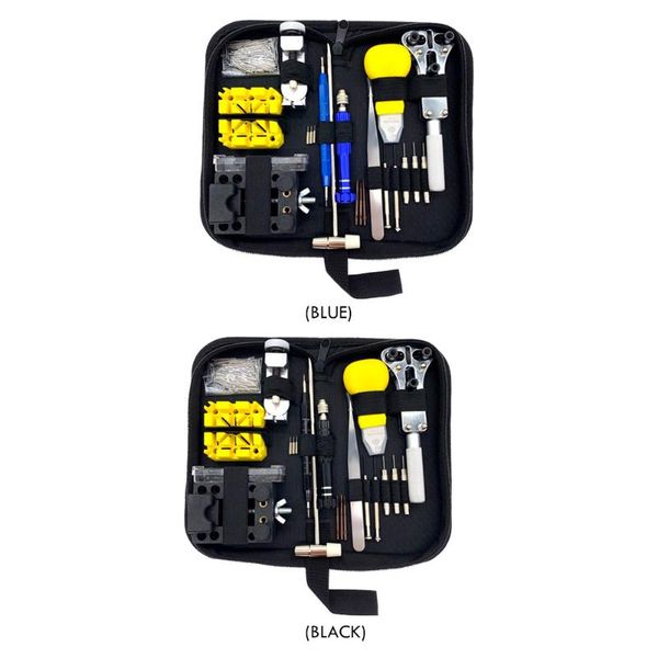 148pcs/set practical blue/black watch repairing tools watch case opener back case cover remover maintenance implement
148pcs/set practical blue/black watch repairing tools watch case opener back case cover remover maintenance implement