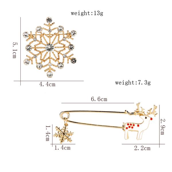 fashion women snowflake rhinestones crystal brooches animal deer reindeer caribou gold pins for women girls christmas gifts, Gray
fashion women snowflake rhinestones crystal brooches animal deer reindeer caribou gold pins for women girls christmas gifts, Gray