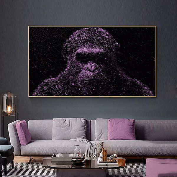 modern animal wall art decor canvas painting purple orangutan poster print canvas art pictures for kids room quadros home decor
modern animal wall art decor canvas painting purple orangutan poster print canvas art pictures for kids room quadros home decor