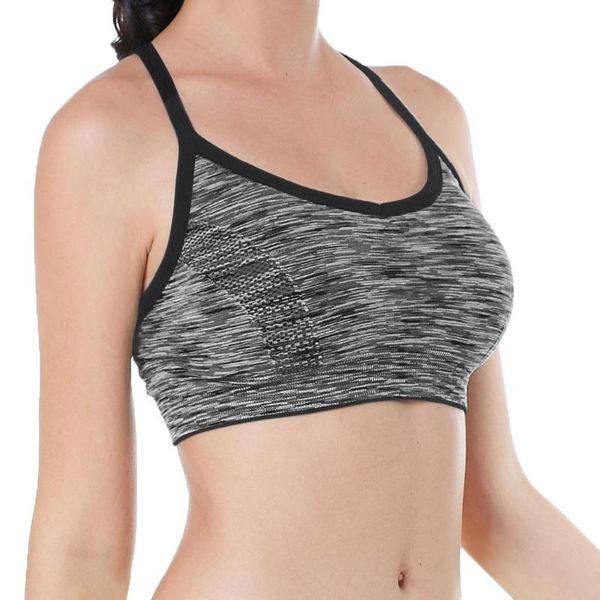gym clothing absorb sweat seamless sports bras, women wirepadded yoga bra underwear ,athletic vest fitness running tank, White;black
gym clothing absorb sweat seamless sports bras, women wirepadded yoga bra underwear ,athletic vest fitness running tank, White;black