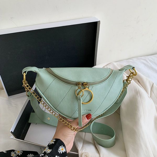 fashion chain chest bags banana green waist bag new brand belt bag women waist pack pu leather chest belly
fashion chain chest bags banana green waist bag new brand belt bag women waist pack pu leather chest belly