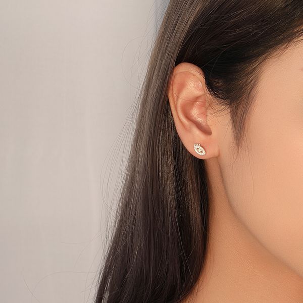 Hot selling Fashion earring Jewelries 925 silver golden eye gold plated studs for gilr decoration gifts 10 pairs per lot
Hot selling Fashion earring Jewelries 925 silver golden eye gold plated studs for gilr decoration gifts 10 pairs per lot