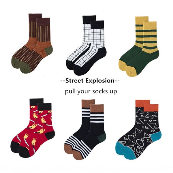 f5zbf 19 summer new and fashionable neutral couple cotton fashionable striped rhombus men's socks middle tube street skateboard socks f, Pink;yellow
f5zbf 19 summer new and fashionable neutral couple cotton fashionable striped rhombus men's socks middle tube street skateboard socks f, Pink;yellow