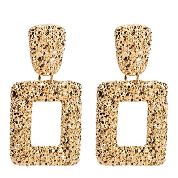 exaggerated square alloy geometric earrings women's grade earrings bohemian style, Golden
exaggerated square alloy geometric earrings women's grade earrings bohemian style, Golden