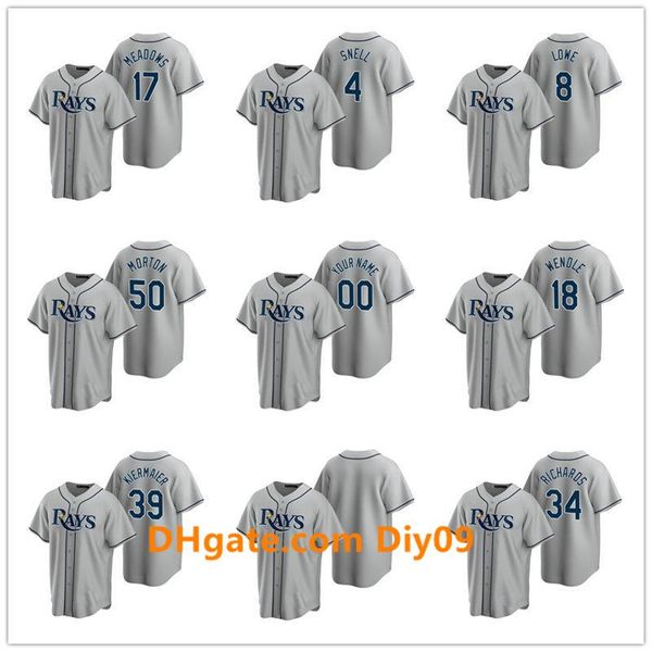 tampa bay rays men women youth 34 trevor richards 8 brandon lowe 2020 road baseball jersey, Black
tampa bay rays men women youth 34 trevor richards 8 brandon lowe 2020 road baseball jersey, Black