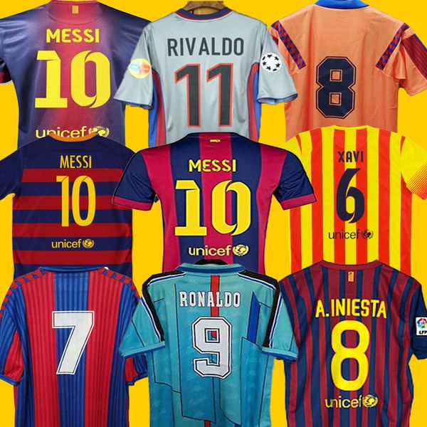 retro soccer jersey 96 97 07 08 09 10 11 xavi ronaldinho ronaldo rivaldo guardiola iniesta finals 100 th messi maillot de foot 1899 1999 set, Black;yellow
retro soccer jersey 96 97 07 08 09 10 11 xavi ronaldinho ronaldo rivaldo guardiola iniesta finals 100 th messi maillot de foot 1899 1999 set, Black;yellow