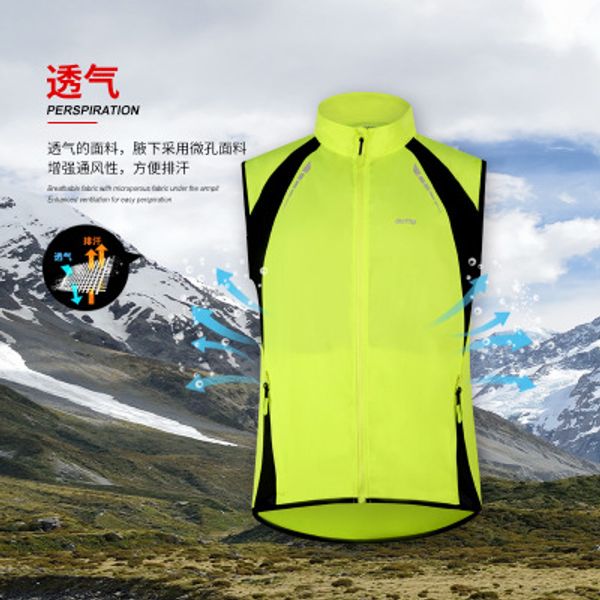 wind and rain proof breathable cycling clothing sleeveless running sport trench coat vest, Black
wind and rain proof breathable cycling clothing sleeveless running sport trench coat vest, Black