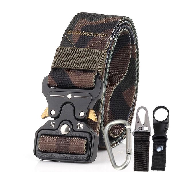 3pcs nylon tactical belt men's multifunctional outdoor training belt metal buckle battle sports army hunting 2020, Black;gray
3pcs nylon tactical belt men's multifunctional outdoor training belt metal buckle battle sports army hunting 2020, Black;gray
