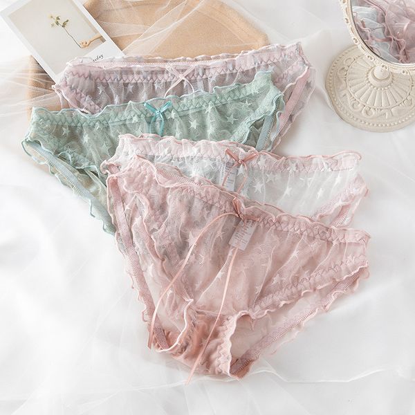 fashion women panties lace underwear low-rise intimates kwaii star pattern casual underpants solid girl briefs lingerie, Black;pink
fashion women panties lace underwear low-rise intimates kwaii star pattern casual underpants solid girl briefs lingerie, Black;pink