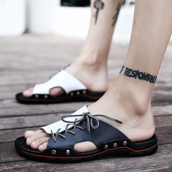 big size men's shoes summer cool slippers fashion beach shoes flip flops casual comfortable sandals male outdoor slipper, Black
big size men's shoes summer cool slippers fashion beach shoes flip flops casual comfortable sandals male outdoor slipper, Black