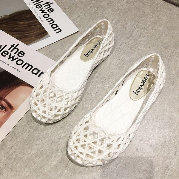 baotou sandals female summer flat bottom hollow plastic jelly shoes soft bottom breathable non-slip hole beach shoes b865, Black
baotou sandals female summer flat bottom hollow plastic jelly shoes soft bottom breathable non-slip hole beach shoes b865, Black