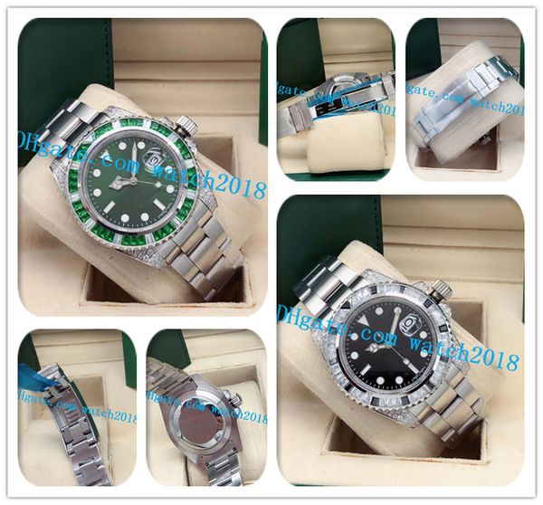 elling luxury watch gmt ii 18k white gold full green diamond 40mm stainless steel bracelet 116759 automatic fashion men's watches
elling luxury watch gmt ii 18k white gold full green diamond 40mm stainless steel bracelet 116759 automatic fashion men's watches