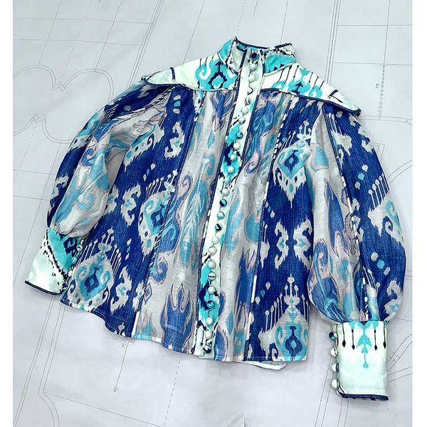 european fahsion sky blue blouses 2020 spring new arrival lantern sleeve luxury elegant silk linen blouse, White
european fahsion sky blue blouses 2020 spring new arrival lantern sleeve luxury elegant silk linen blouse, White