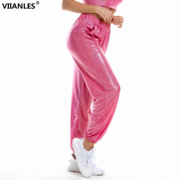 viianles women joggers sweatpants hip hop pants sporting elastic high waist trousers polyester loose club trousers, Black;white
viianles women joggers sweatpants hip hop pants sporting elastic high waist trousers polyester loose club trousers, Black;white