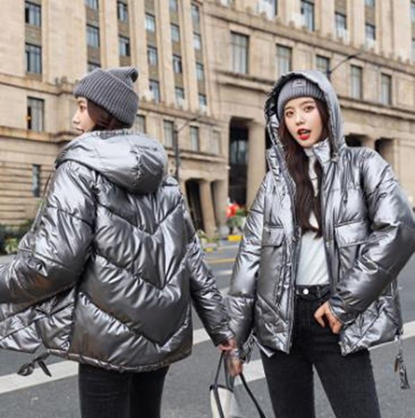 wholesale fashion winter new parkas short women's loose tide ins hong kong style cotton coat, Black
wholesale fashion winter new parkas short women's loose tide ins hong kong style cotton coat, Black