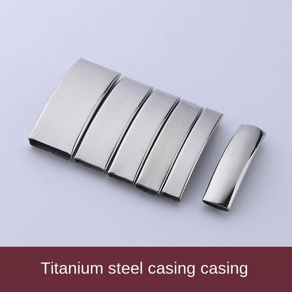 can be more standard 10*3 titanium steel shell bracelet accessories bracelet special stainless steel shell accessories, Silver
can be more standard 10*3 titanium steel shell bracelet accessories bracelet special stainless steel shell accessories, Silver