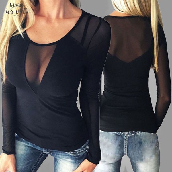 newly women long sleeve t shirt transparent mesh bodycon plus size 5xl drop shipping good quality, White
newly women long sleeve t shirt transparent mesh bodycon plus size 5xl drop shipping good quality, White