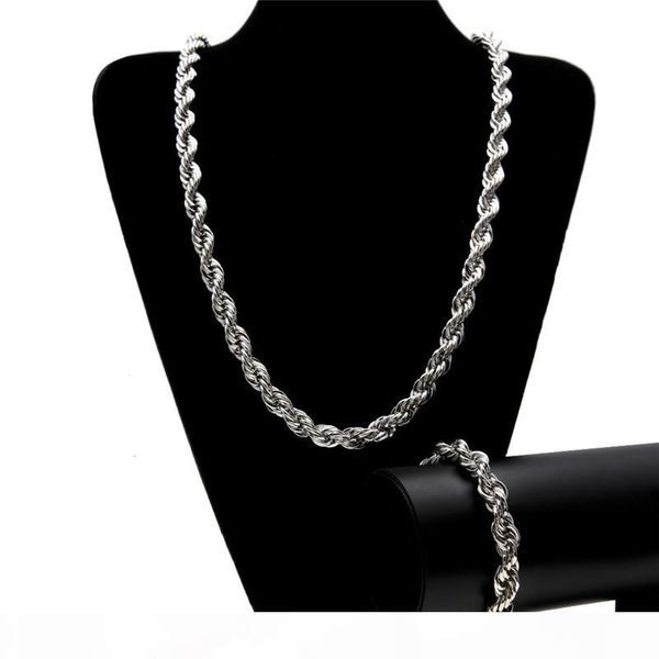 мужчины хип-хоп браслет веревочки ожерелье set 18k позолоченный jewellry ice out hip hop цепи из нержавеющей стали майами куба сеть, Silver
мужчины хип-хоп браслет веревочки ожерелье set 18k позолоченный jewellry ice out hip hop цепи из нержавеющей стали майами куба сеть, Silver