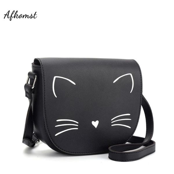 afkomst fashion crossbody bags for girls cute black cat pattern solid design messenger bag hign quality ct22670
afkomst fashion crossbody bags for girls cute black cat pattern solid design messenger bag hign quality ct22670
