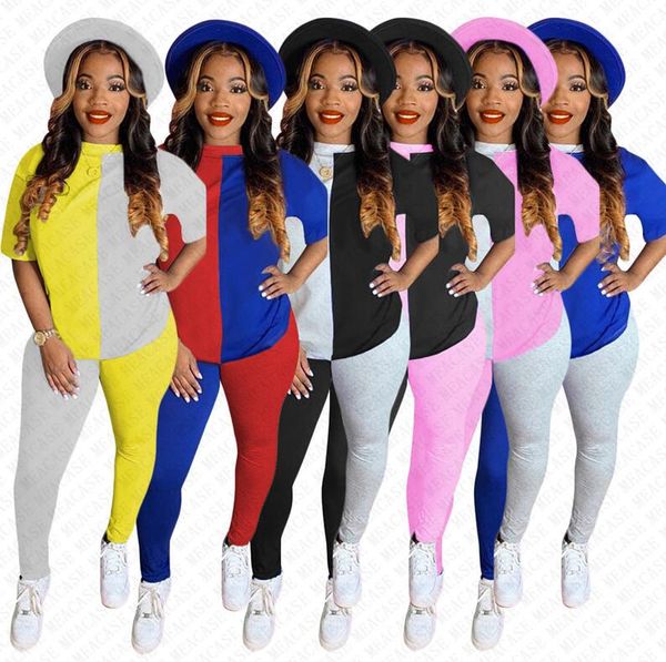 женщины tracksuit лоскутная сплошной цвет с коротким рукавом футболка брюки леггинсы двухкусочный комплект эпикировка мода спортивный костюм, Gray
женщины tracksuit лоскутная сплошной цвет с коротким рукавом футболка брюки леггинсы двухкусочный комплект эпикировка мода спортивный костюм, Gray