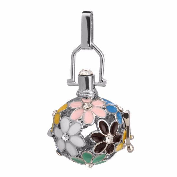 Mayforest Louleur Hollow Flower Crystal DIY Secret Message Locket Necklaces Pendant Openable SilverColor Ball For Bracelets Jewelry Making, Black
Mayforest Louleur Hollow Flower Crystal DIY Secret Message Locket Necklaces Pendant Openable SilverColor Ball For Bracelets Jewelry Making, Black