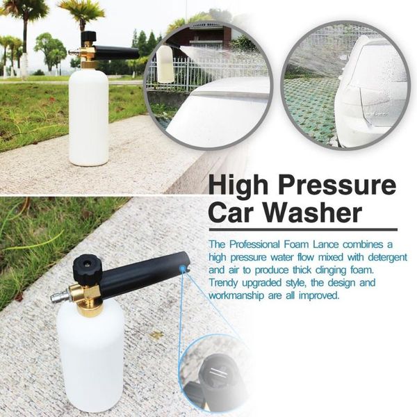 high pressure car washer 1/4" quick adjustable adapter releasing foam connector container bottle washing tool for vehicle car
high pressure car washer 1/4" quick adjustable adapter releasing foam connector container bottle washing tool for vehicle car