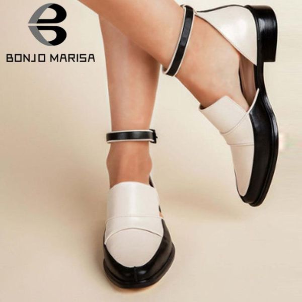 bonjomarisa retro lady pointed toe ankle strap low heel cover toe mixed color fashion sandals women designer shoes woman, Black 
bonjomarisa retro lady pointed toe ankle strap low heel cover toe mixed color fashion sandals women designer shoes woman, Black