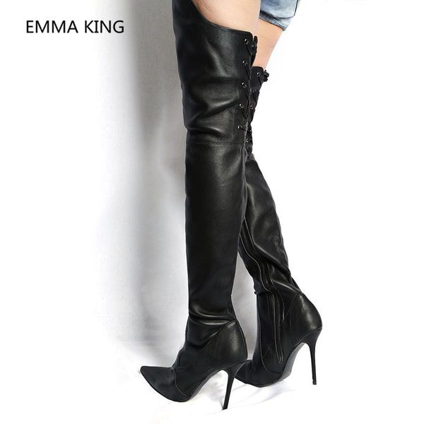 2020 новая кожа зимой над коленом boots острым носом на высоком каблуке black winter готические обувь женщина взлетно-посадочной полосы высо
2020 новая кожа зимой над коленом boots острым носом на высоком каблуке black winter готические обувь женщина взлетно-посадочной полосы высо
