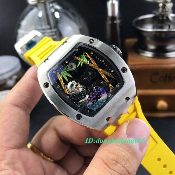 mens designer watchesedition rm26-01 mascot panda tourbillon dial japan miyota mechanical rm 26-01 mens watch silver steel, Slivery;brown
mens designer watchesedition rm26-01 mascot panda tourbillon dial japan miyota mechanical rm 26-01 mens watch silver steel, Slivery;brown