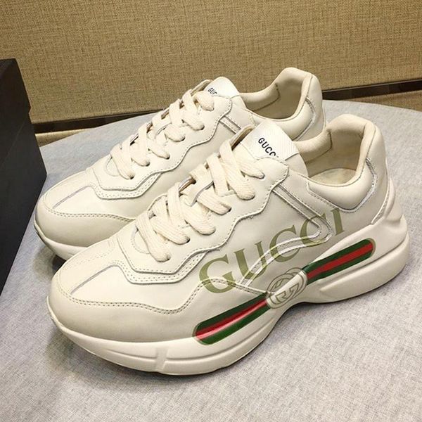 women fashion shoes sneakers breathable zapatos de mujer luxury lady fashion shoes rhyton leather sneaker scarpe da donna with origin box, Black
women fashion shoes sneakers breathable zapatos de mujer luxury lady fashion shoes rhyton leather sneaker scarpe da donna with origin box, Black