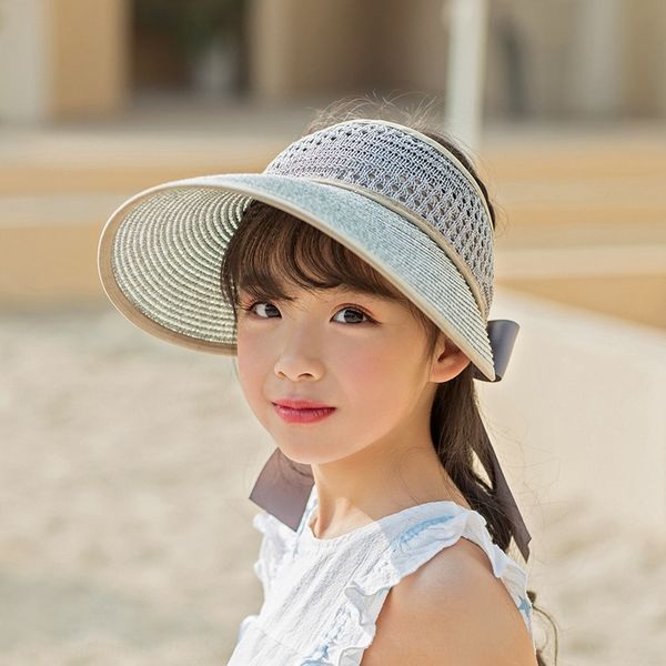 new qin zi knitted knitted hat mao children knit cap ess hat summer girl sun sun blocking anti-uv versatile visor cap, Blue;gray
new qin zi knitted knitted hat mao children knit cap ess hat summer girl sun sun blocking anti-uv versatile visor cap, Blue;gray
