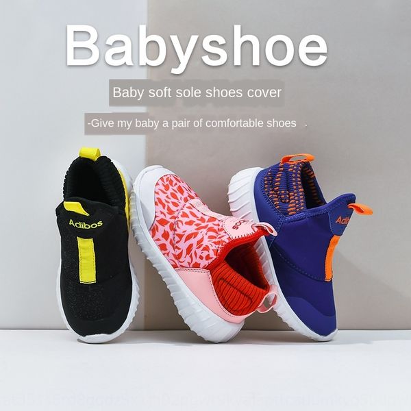 2020 new children's fashion machine casual sports kindergarten children's boy's sports shoes baby's girl's shoes, Black