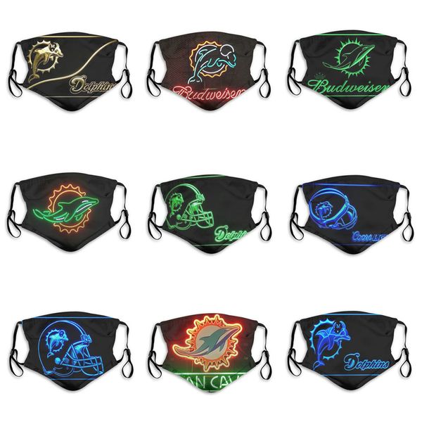 2020 New 5 Layer Dust Mask Luxury Designer Miami Rugby Team Dolphins Fashion Print Custom Breathable Reusable Face Masks
2020 New 5 Layer Dust Mask Luxury Designer Miami Rugby Team Dolphins Fashion Print Custom Breathable Reusable Face Masks