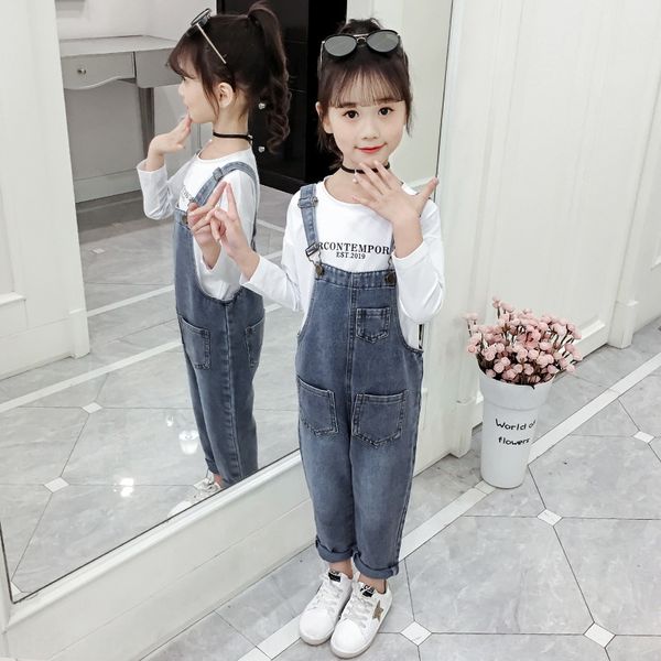 mxufq girls' belt pants 2020 new korean style loose 8 children's medium large children's long pants 12-15 and jeans trousers, Blue
mxufq girls' belt pants 2020 new korean style loose 8 children's medium large children's long pants 12-15 and jeans trousers, Blue