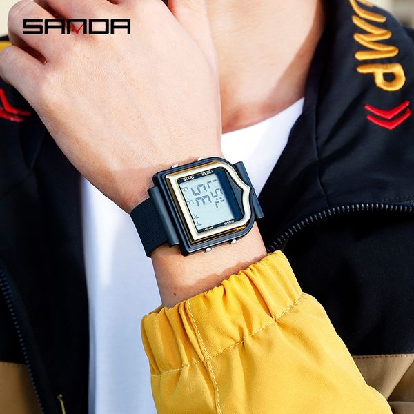 t0oko sanda new watch men's multi-functional digital waterproof trend junior high electronic outdoor sports school students outdoor spo, Blue
t0oko sanda new watch men's multi-functional digital waterproof trend junior high electronic outdoor sports school students outdoor spo, Blue