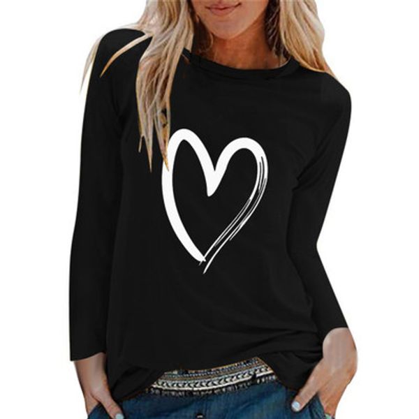 Womens Shirt 2020 New Stylish Pattern Printing Long Sleeve Pullover Round Neck All-match T-shirt Casual All-match Loose T-shirt Women
Womens Shirt 2020 New Stylish Pattern Printing Long Sleeve Pullover Round Neck All-match T-shirt Casual All-match Loose T-shirt Women